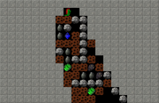Rockbasher - Deepcave - online retro game